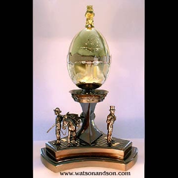 Theo Faberge Gold Rush Egg 1