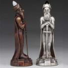 Checkmate Sterling Silver And Bronze Chess Set 4
