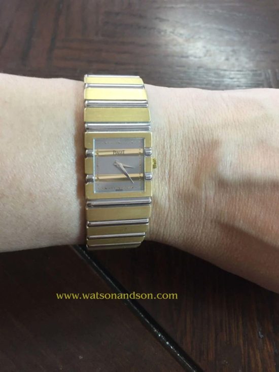 18K Ladies Piaget Polo Watch Bracelet 4