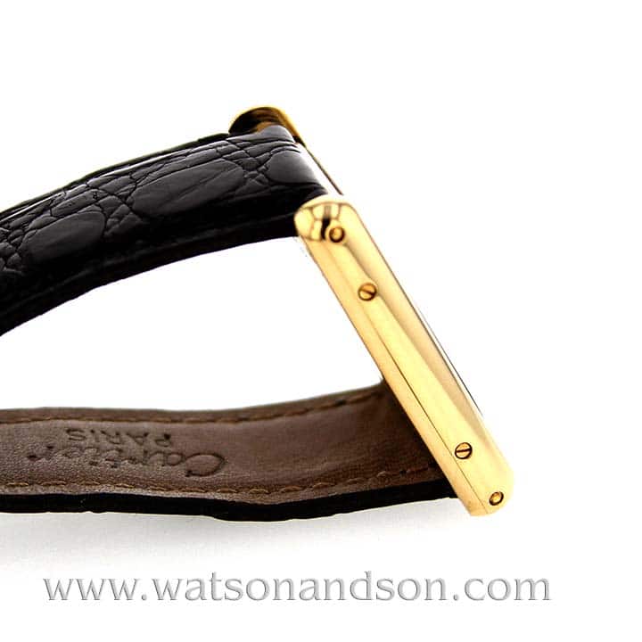 Ladies Cartier Tank Louis Watch 18 Kt Yellow Gold • Watson & Son, Inc.