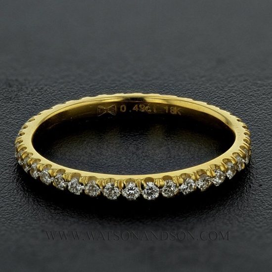 Gold Diamond Eternity Ring 1
