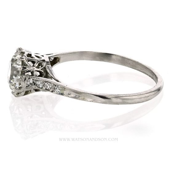 Platinum Diamond Engagement Ring 2