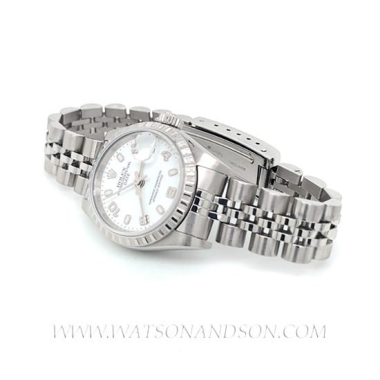 Ladies Steel Rolex Bracelet Watch 2