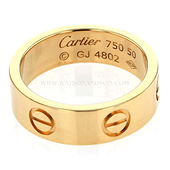Cartier LOVE Jewelry Collection - Gold Rings