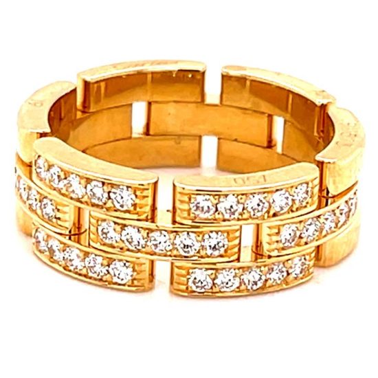 Cartier Malilon Panther Diamond Ring 6