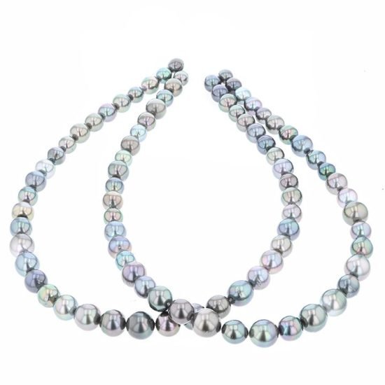 2 Row Tahitian Pearl Necklace 1