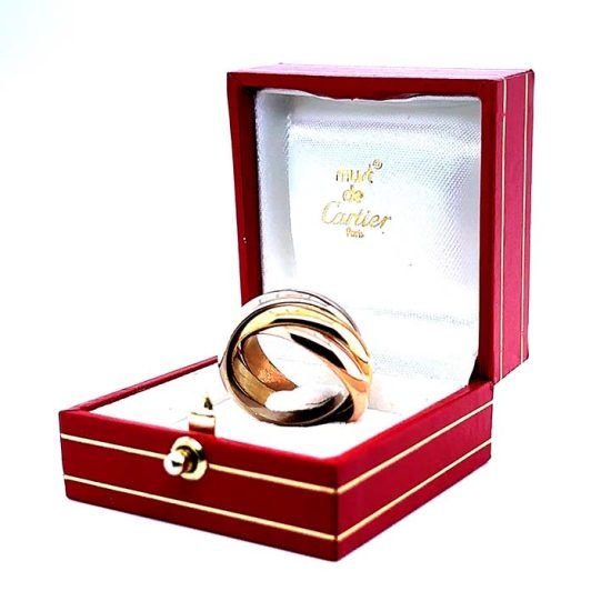 Cartier Trinity Rolling Ring In 3 Colors 3
