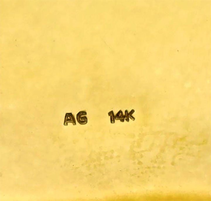 Ash Grossbardt Picasso Gold Cuff Bracelet 5 Ash Grossbardt Picasso Gold Cuff Bracelet - Image 5