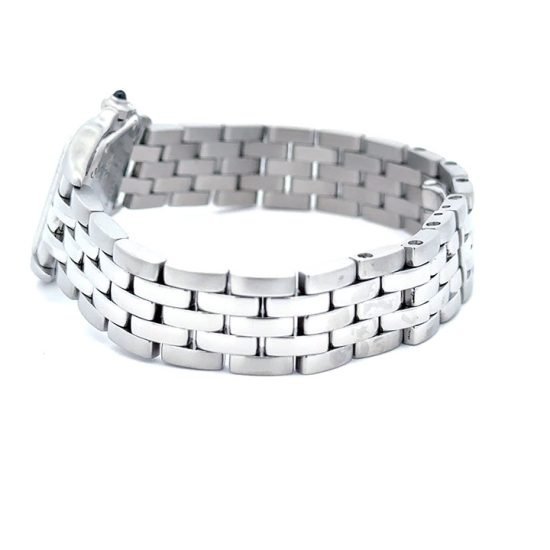 Cartier Ladies Panther Stainless Steel Bracelet Watch - Image 6