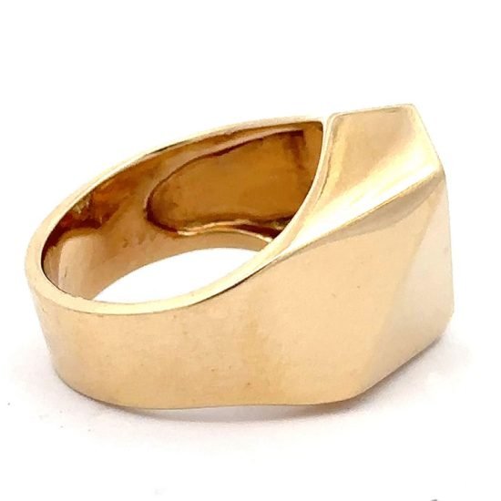 Pave Diamond Pinky Ring - Image 3