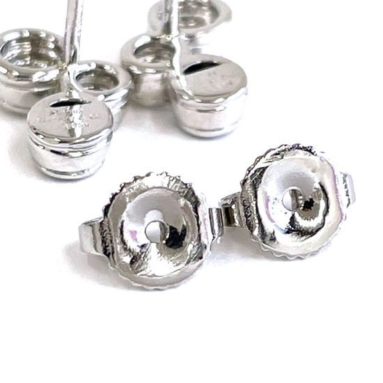 Tiffany Bubble Diamond Earrings In Platinum - Image 5