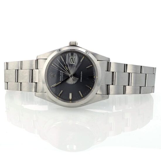 Rolex Steel Oysterdate Precision Date Bracelet Watch 1