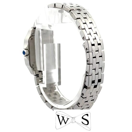 Cartier Ladies Santos De Moiselle Steel Bracelet Watch 5