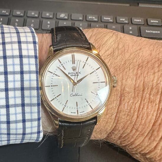 Rolex 18Kt Everose Rose Gold Cellini 50505 Watch - Image 10