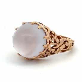 Beam with this high dome cabochon cut moonstone