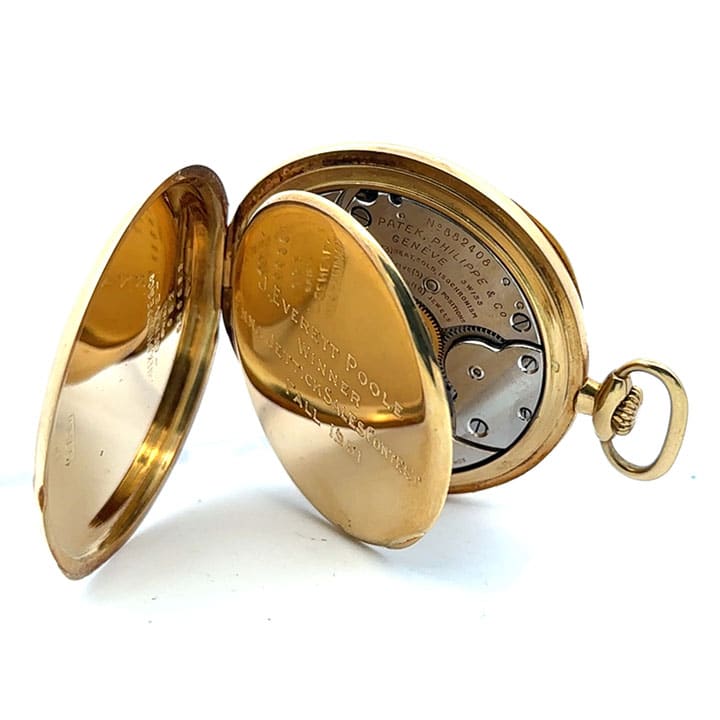 Tiffany &Amp; Co. By Patek Philippe 18K Yellow Gold Pocket Watch, Circa 1951 5 Tiffany &Amp; Co. By Patek Philippe 18K Yellow Gold Pocket Watch, Circa 1951 - Image 5