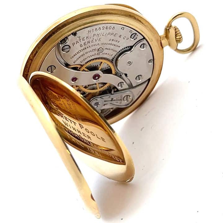 Tiffany &Amp; Co. By Patek Philippe 18K Yellow Gold Pocket Watch, Circa 1951 3 Tiffany &Amp; Co. By Patek Philippe 18K Yellow Gold Pocket Watch, Circa 1951 - Image 3