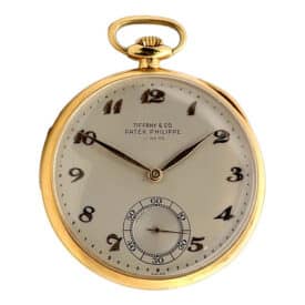 Home 5 Tiffany &Amp; Co. By Patek Philippe 18K Yellow Gold Pocket Watch, Circa 1951